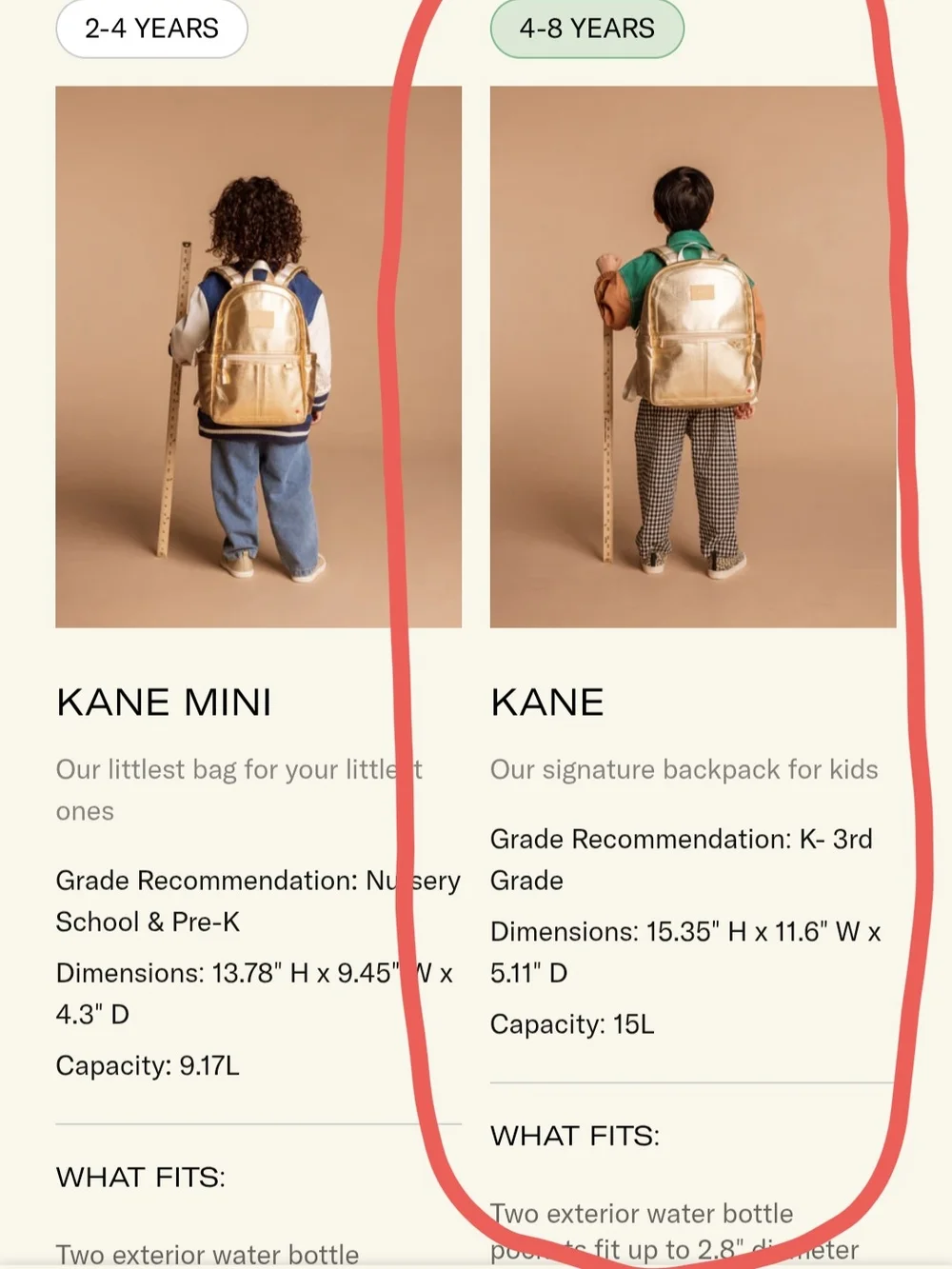 Teal Nylon Kids Backpack